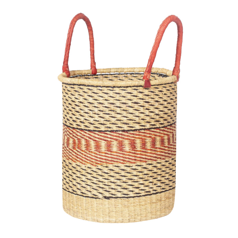 Pari Tall Basket with Two Handles